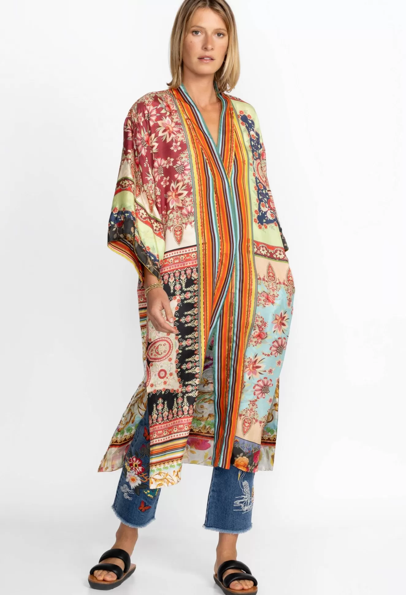 Kimonos>Johnny Was Kimono Reversible Journey • Boho Chic Clothing